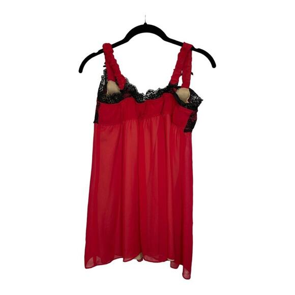 Spanx Bra Women's 32D Red Boudoir Red Negligée Lingerie - Picture 2 of 5